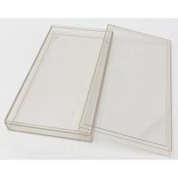 アズワン ABS非帯電角型ケース 194×104×26mm 10個 10カタ 1箱(10個) 1-4630-50（直送品）
