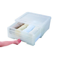 【引き出し収納】 天馬 PRX カバゾコ 30 4904746082237 12L クリア 1箱（6個入）