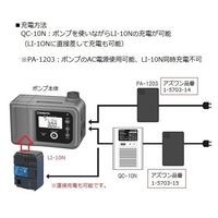 柴田科学 ミニポンプ用ACアダプター PA-1203 1個 1-5703-14（直送品）