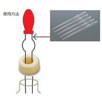 太陽興業 シリコンスポイト栓(駒込ピペット用) 10個入 1-6225-01 1箱(10個)（直送品）