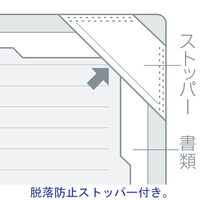 コクヨ クリヤーホルダーBノビータA4透明12P フーN5710T-12 1箱(10冊入)