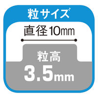 プチプチ（R） エアークッション d37 幅400mm×10m巻 コアレス 紙管なし 1巻 川上産業