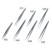 ワイ・エム・ティ 汎用型ピンセット 155mm 648 1本 1-8188-05（直送品）