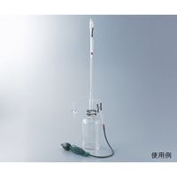 クライミング 平面自動ビュレット用瓶(パイプメイド) 2000mL 白 1-8579-12 1個（直送品）
