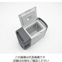 ツインバード ポータブル低温冷凍冷蔵庫 25L ー40~+10°C (南京錠用掛け金具付き) SC-DF25K 1台 1-8757-04（直送品）