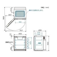 三菱電機エンジニアリング クールインキュベーター CN-40A 1台 1-8963-01（直送品）