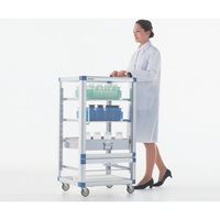 アズワン スタンダードデシケーターBG(運搬用) 574×517×1150(1095)mm SD-BG1K 1台 1-9033-01（直送品）