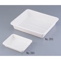 Kartell PVCバット 245×195×50mm 280 1個 1-9961-01（直送品）