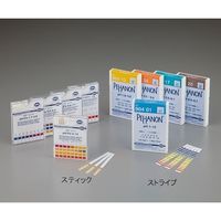 アイシス スティックpH試験紙(pHーFix) pH6.0ー7.7 1箱(100枚入) MN92150 1箱(100枚) 2-347-05（直送品）