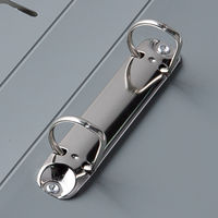 リングファイル　D型2穴　A4タテ　背幅31mm　20冊　グレー　アスクル  オリジナル