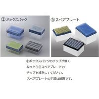 アイビススペアボックス(ボックスパック用スペアープレート) 1~250μL 96本/袋×10袋 IN122-801C 1箱(960本)（直送品）