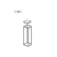 アイシス スタルナ石英セル (UV用スタンダードセル) ST01 1個 2-474-01（直送品）