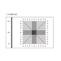 ナディック 顕微鏡用スケール(シートゲージ) セクションゲージ NHW-01 1個 2-5607-01（直送品）