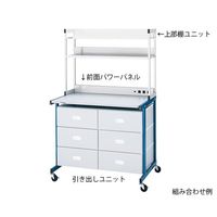 アズワン コンビベンチ(多目的組み合わせ)用基本ワークテーブル 3-4054-01 1台（直送品）