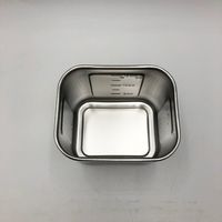 本間冬治工業 角型目盛付ポット 1.7L 14 1個 4-1006-03（直送品）