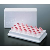 アズワン ホルダー付サンプル管瓶 5mL 50本入 5-100-03 1箱(50本)（直送品）