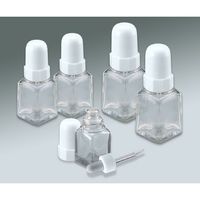 アズワン スポイド瓶(角型ガラス製) 120mL 透明 5-134-05 1本（直送品）