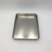 松本製器 ステン蓋付バット (300×240×41mm) No.4 1個 5-173-11（直送品）