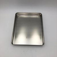 松本製器 ステン蓋付バット (330×270×41mm) No.5 1個 5-173-12（直送品）