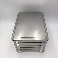 丸山ステンレス 積重ね式ステンバット 3.5L (5段フタ付) 小 345×265×224mm 5-174-02 1個（直送品）