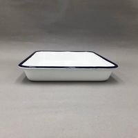 オオモリ ホーローバット 八ッ切 5-176-02 1個（直送品）