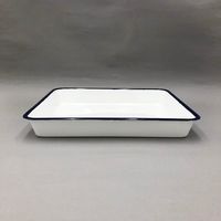 オオモリ ホーローバット 四ッ切 5-176-04 1個（直送品）