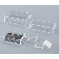 ユニバーサル 非帯電スチロールケース 40×100×25mm 10個入 C-9 1箱(10個) 5-359-02（直送品）