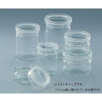 星硝 保存瓶クリア 170mL S3 1本(1個) 5-371-06（直送品）