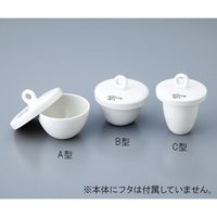 ニッカトー るつぼ(B型) 本体 50mL CW-B2 1個 5-4048-05（直送品）