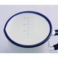 野田琺瑯 ホーロービーカー 300mL 6-223-01 1個（直送品）