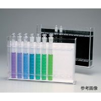 アズワン 比色管台(アクリル製) 100mL用 H-10 1個 6-293-02（直送品）