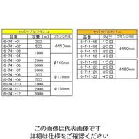 アズワン セパラブルカバー φ120mm 3つ口 6-741-21 1個（直送品）