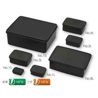 蝶プラ工業 導電パーツボックス No.3L 780555 1個 6-7863-03