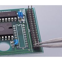 アズワン MEISTER ピンセット SA(耐酸鋼)製 クリーンパック No.00B 00B-SA 1本 6-7905-08（直送品）