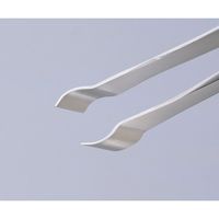 アズワン 特殊作業用ピンセット 丸筒 耐酸鋼 573 1本 6-7908-02（直送品）
