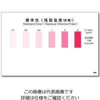 共立理化学研究所 パックテスト(R) (簡易水質検査器具) 残留塩素(遊離・DPD法)1箱(5本×10袋入) WAK-ClO DP 1箱（直送品）
