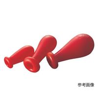 アズワン ラボランスポイト(ラテックス製・赤) 50+5個入 1mLヨウ 1袋(55個) 9-864-01（直送品）