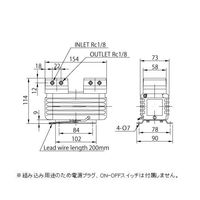 榎本マイクロポンプ製作所 交流式エアーポンプ 吸排両用型 GD-6EA 1台 1-5698-12（直送品）