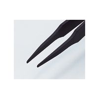 RUBIS 制電ピンセットNK(導電・耐酸・非磁性タイプ) 先端丸型 NK2A 1本 9-5681-01（直送品）