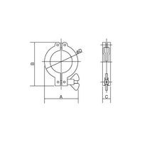 アルバック機工 クイックカップリングクランプ SCK-1016 1個 1-2102-01（直送品）