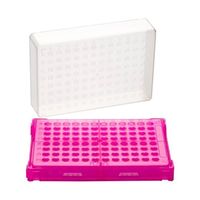 アズワン PCRラック ピンク 本体×20個入 T328-96P 1箱(20個) 1-4309-05（直送品）