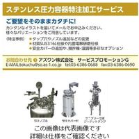 ユニコントロールズ フェルールクランプ式ステンレス加圧容器 20L TMC21 1式(1個) 1-1917-03（直送品）