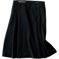 フォーク バックアップカイロポケット付ソフトプリーツスカート ブラック 7号 FS45791-9-7 1着