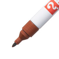 油性ペン マジックインキNo.500 細書き 茶 寺西化学工業 M500-T6