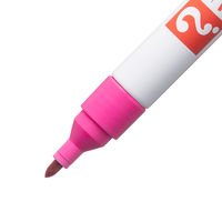 油性ペン マジックインキNo.500 細書き 桃 寺西化学工業 M500-T12