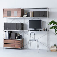 無印良品 ワンタッチで組み立てられるダンボールスタンドファイルボックス 5枚組 38708636 良品計画