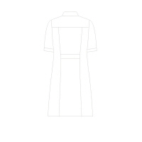 住商モンブラン ナースワンピース（半袖） 医療白衣 白 L 73-1772（直送品）