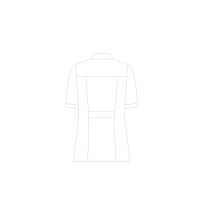 住商モンブラン ナースジャケット（半袖） 医療白衣 レディス 白 L 73-1782（直送品）