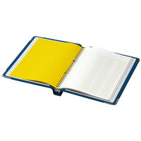 コクヨ バインダーMP B5縦総布貼・角金付100枚収容青 ハ-110B 1セット(5冊:1冊×5)