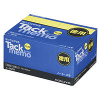 コクヨ タックメモお徳用75×50mm 黄 100枚×10 メ-2002 1セット（3000枚：1000枚入×3箱）